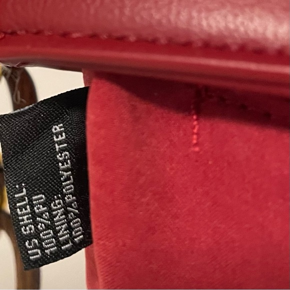 Miztique Faux Leather Red Shoulder Bag - Picture 13 of 16